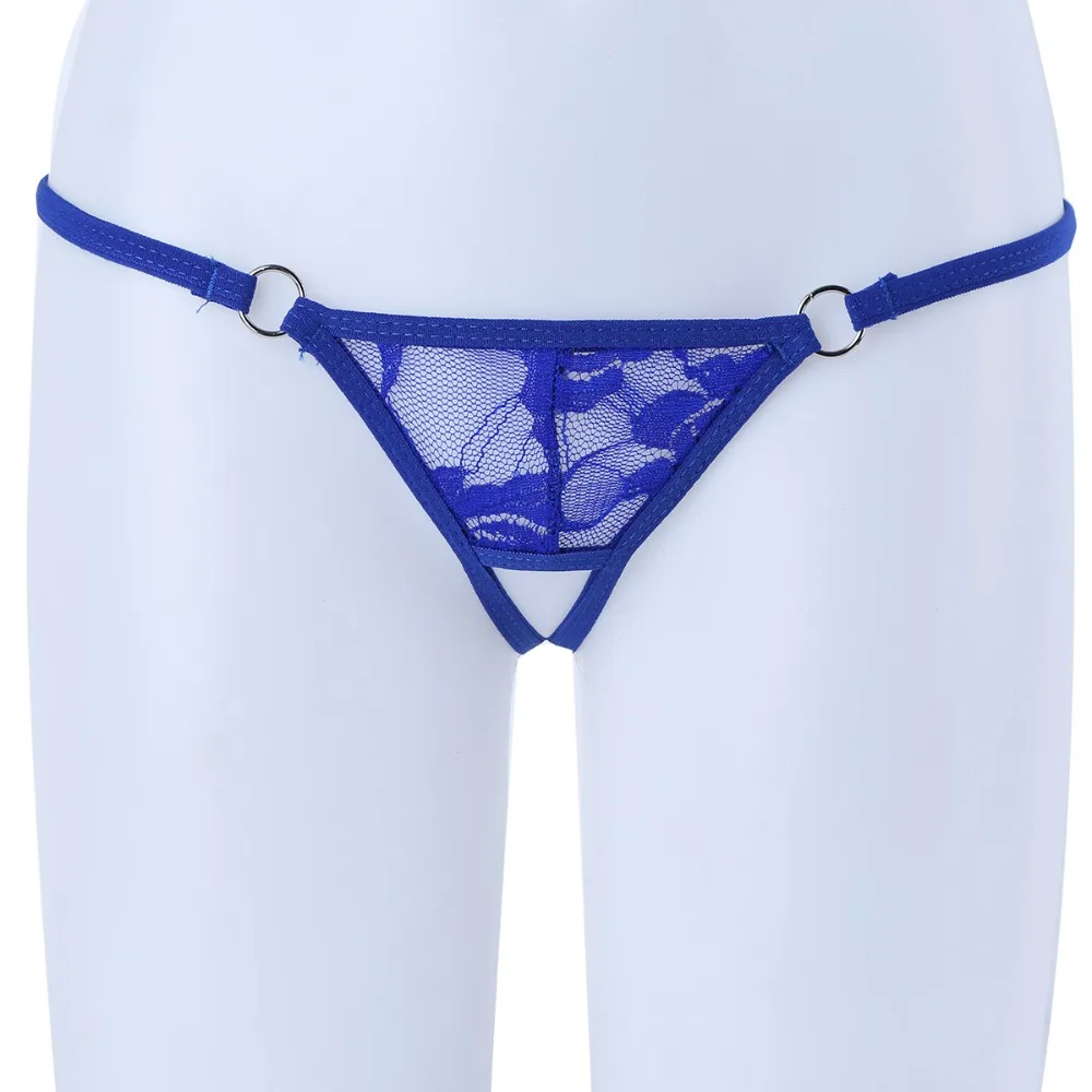 TiaoBug сексуальное женское нижнее белье кружевные бикини стринги без косточек с