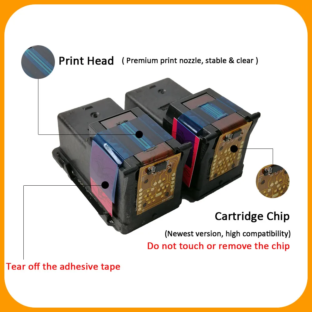 HiSaint 2 шт. Черные 1 шт. Трехцветные Картриджи PG445 CL446XL Замена для принтера Canon 445 446 PIXMA MG2940 MG2942.