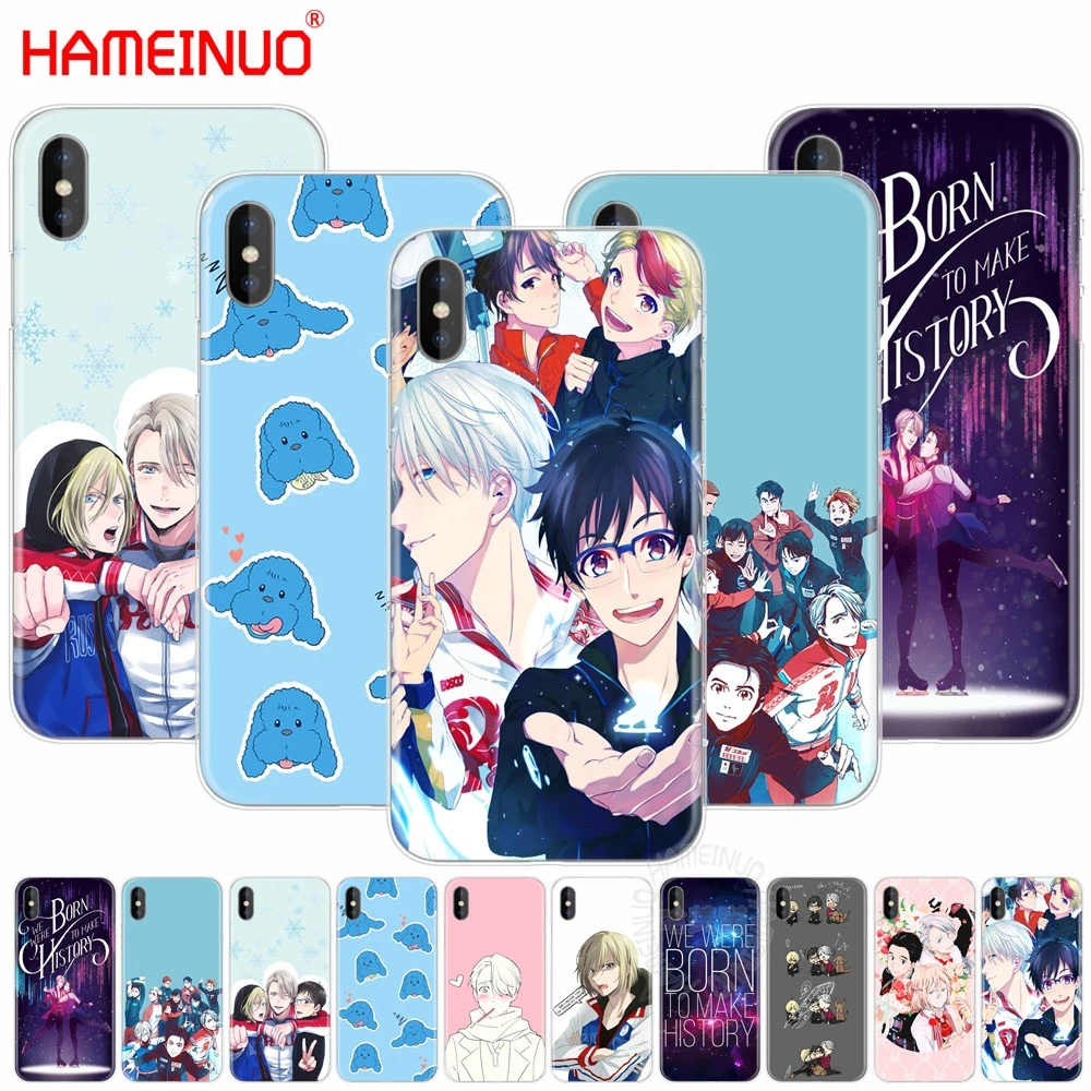 HAMEINUO yuri on ледяной производитель истории чехол для сотового телефона iphone X 8 7 6 4 4s 5