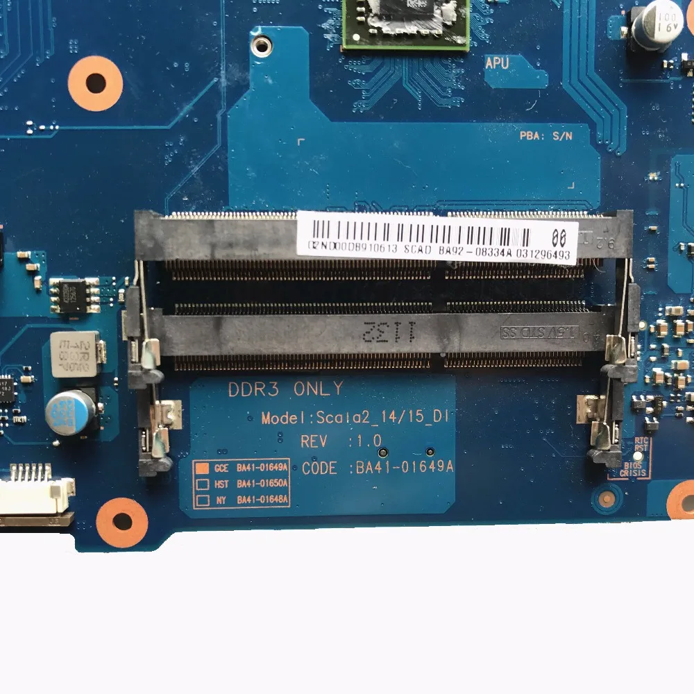 Высокое качество для samsung RV515 NP-RV515 Материнская плата ноутбука BA92-08334A BA92-08334B BA41-01650A DDR3 W E-350 Процессор