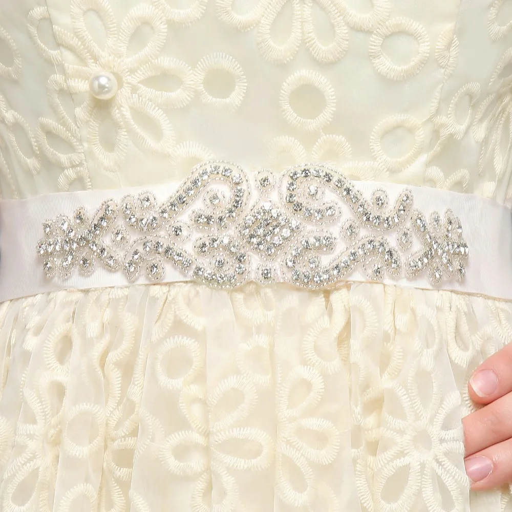 Роскошный свадебный пояс Bruids Riem с кристаллами и бусинами свадебные аксессуары