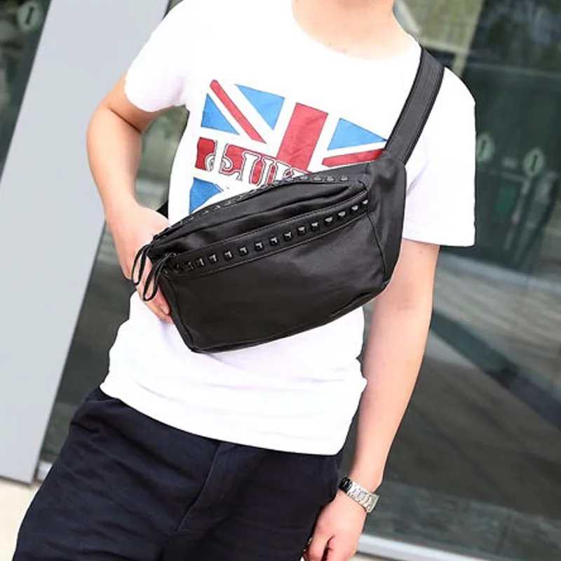 

Tidog Korean men's casual fashion Satchel Bag chest bag