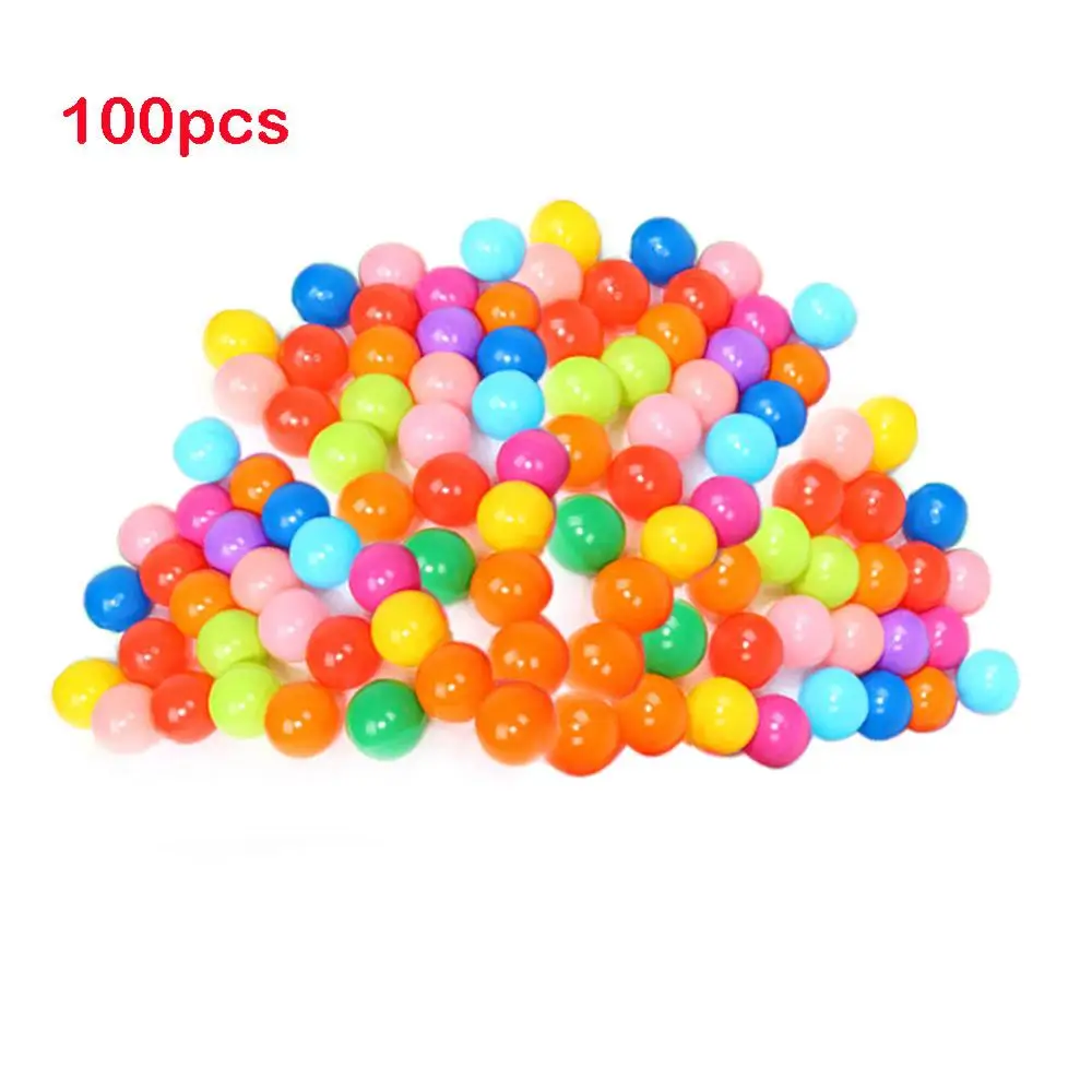100pcs balls Детский игровой домик для бассейна с шариками, палатки в форме замка, портативная Детская уличная садовая Складная игровая палатка, домик для детей, Детский игровой домик с шариками для бассейна - Цвет: 100pcs balls