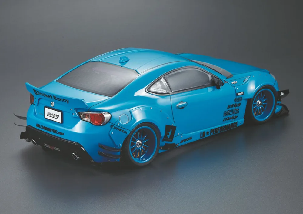 Killerbody 48582 1/10 Дрифт rc автомобиль BRZ GT86 PC изменить прозрачные части тела 1:10 на дороге Корпус только для HPI Kyosho FW06