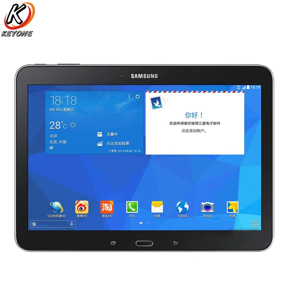 Оригинальный samsung Galaxy Tab 4 T530 WI-FI планшет 10 1 дюйма 5 ГБ Оперативная память 16