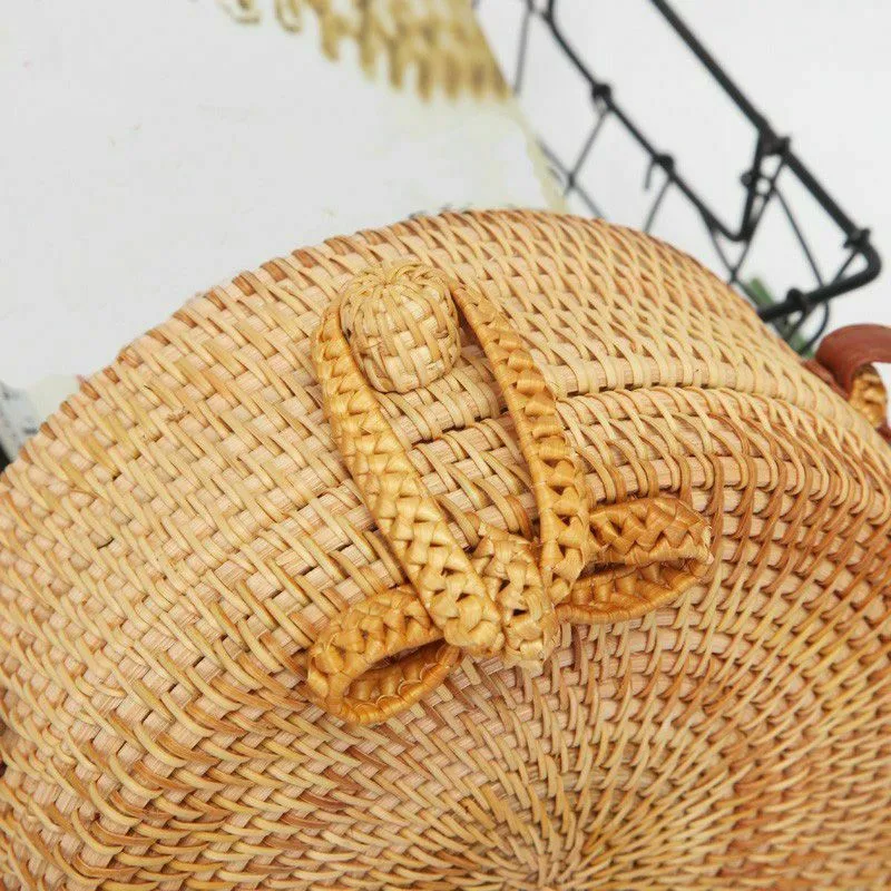 Женская сумка через плечо из ротанга Boho Классическая Летняя 2019|Сумки с ручками| |