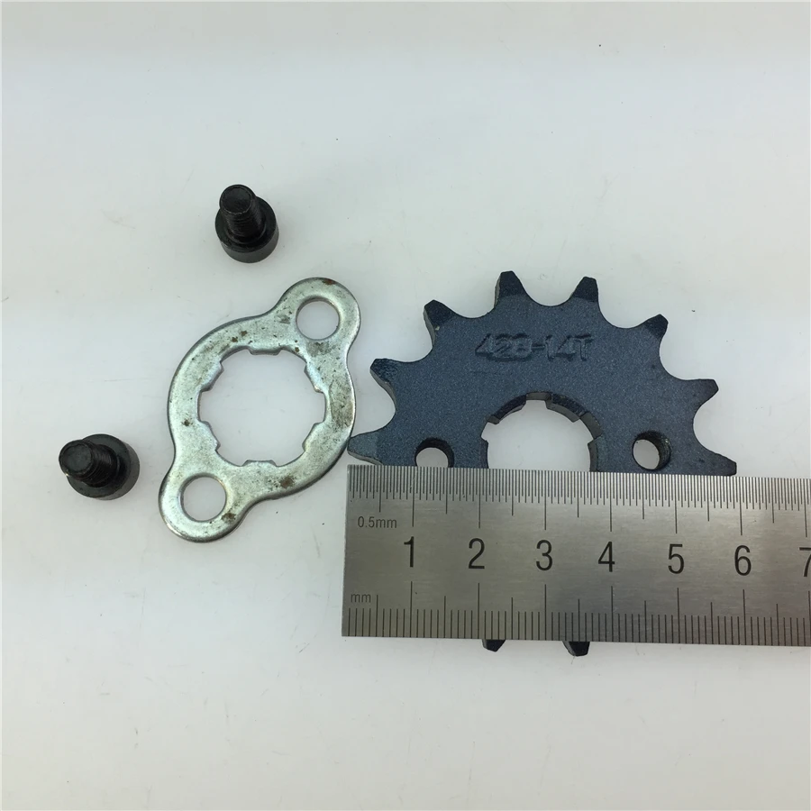 STARPAD для мотоцикла Jincheng 70 DAX Модифицированная 428 зубная пластина 14 зубчатая