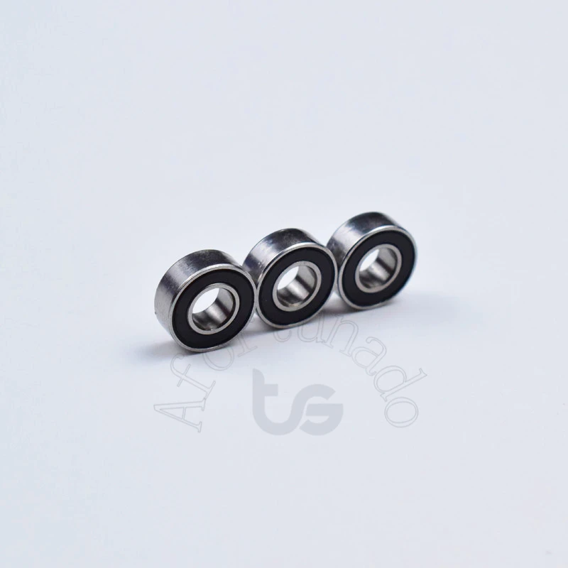 MR115RS 5*11*4(мм) 10 шт. подшипник Резиновый Герметичный ABEC-5 хромированные стальные миниатюрные подшипники трансмиссионные части