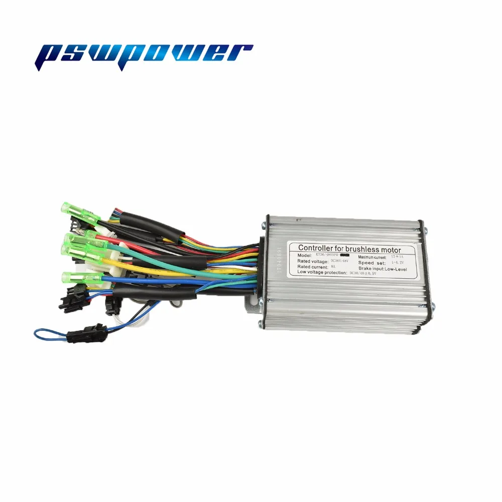 Бесщеточный контроллер синусоидальной волны 36 В/48 В 350 Вт|wave control|hub motor controllersine wave