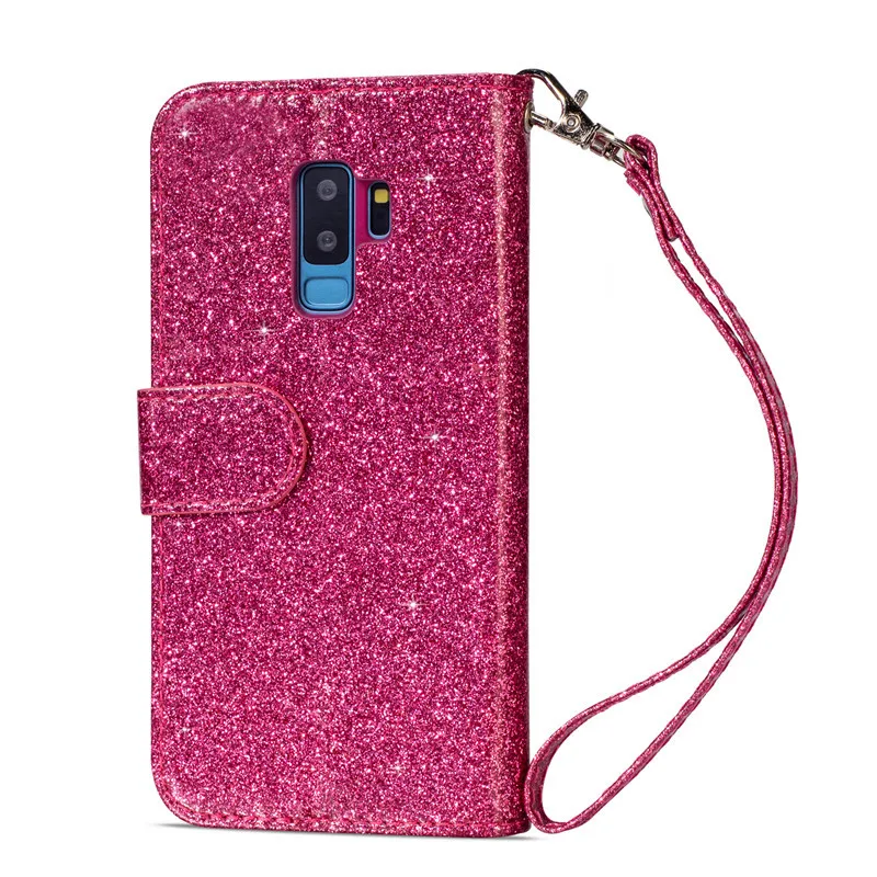 Coque A50 A70 A40 A30 Note 8 9 S8 S9 S10 плюс дизанерский чехол-портмоне с откидной крышкой чехол для samsung Galaxy S6 S7 края корпуса M20 M30 для карт из искусственной кожи