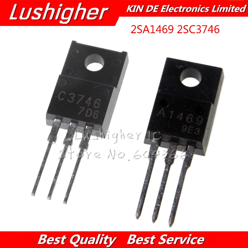 10 шт. 5 пар 2SA1469 2SC3746 (5 A1469 + C3746) PNP новый оригинальный|shipping free| |