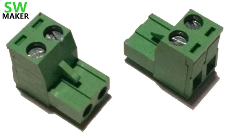 

10pcs RAMPS Power Connector - Heavy Duty 12A - 2/3/4/5/6 Way, 5.08mm Pitch - RepRap 3D Printer