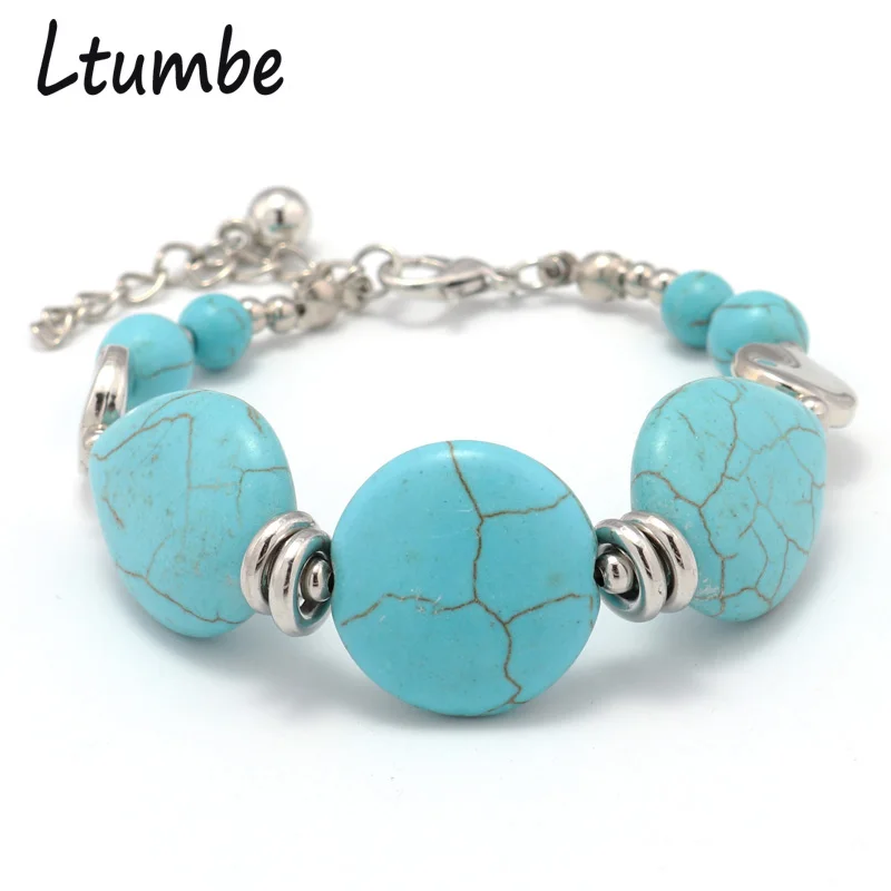 Ltumbe геометрический Винтаж Boho Тибетский Серебряные ювелирные изделия