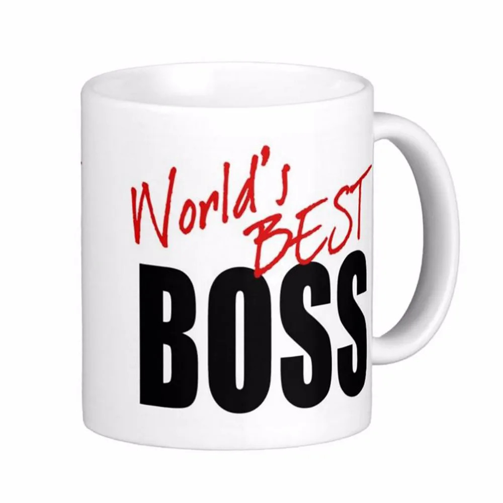 Высококачественная Белая Кофейная Кружка World's Best Boss чайная кружка