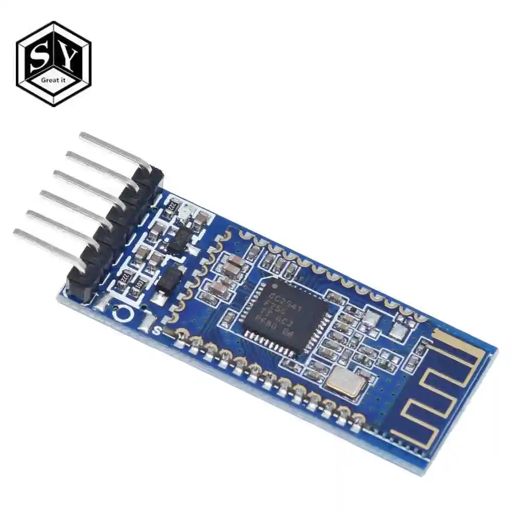 AT-09 6PIN 1 шт. отличный IT AT-09 AT 09 Android IOS BLE 4,0 Bluetooth модуль CC2540 CC2541 Серийный беспроводной модуль, совместимый HM-10 - Цвет: AT-09 6PIN