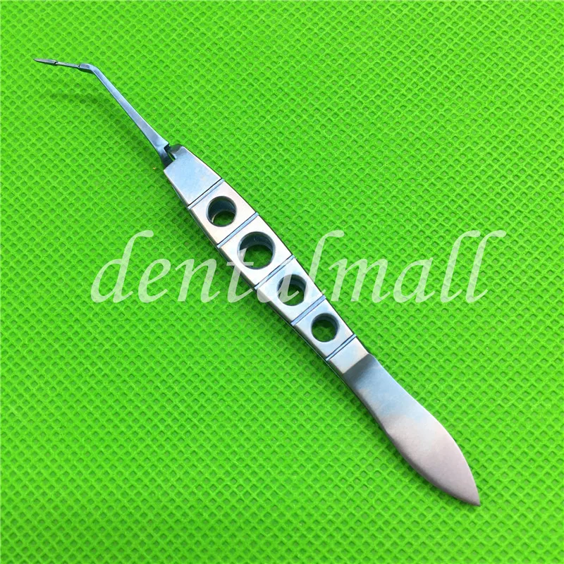 Щипцы титановые Akahoshi Phaco Prechopper изогнутая/Прямая головка офтальмологический