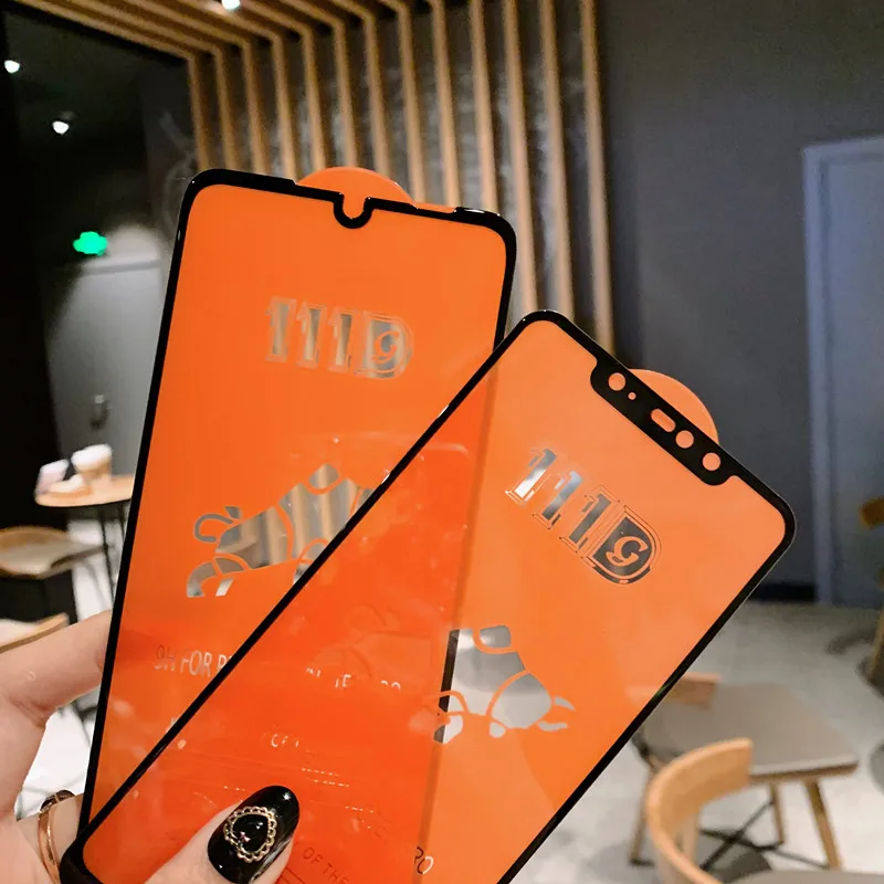 111D на стекле для Xiao mi Red mi Note 7 6 5 Pro Защитная пленка для экрана Red mi 7 6A 5 Plus закаленное стекло для Xiaomi mi 9 SE A2 Lite mi 8