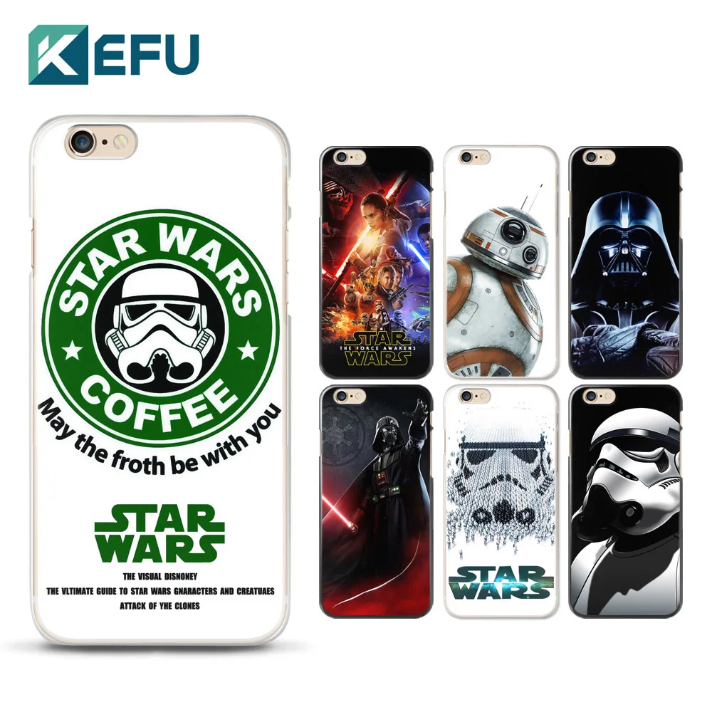 Чехол для iPhone 5S 4 4S 5 5C 6 S 7 Plus Звездные войны ПК чехол funda Новое поступление 6S|6s plus|6