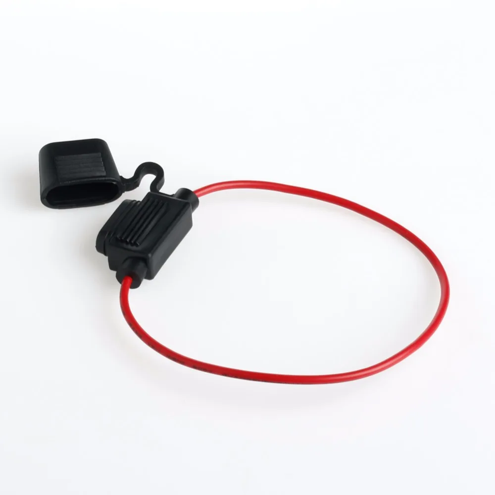 

5 x In Line Blade Fuse Holder Splash WaterProof for 12V 30A Fuses Car Bike G6KC