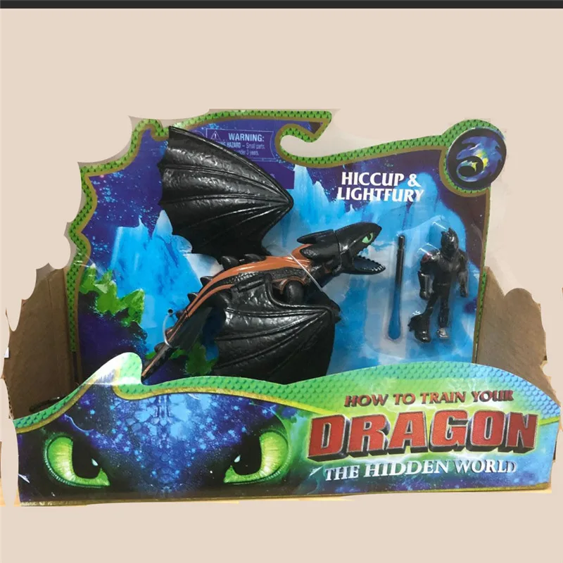Светильник Fury Как приручить дракона 3 светильник Fury Беззубик куклы Decoration Toy дракон фигурки Рождественский подарок