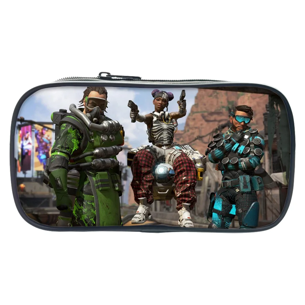 14 Новинка,, сумка-карандаш Apex Legends, Студенческая учебная коробка, Повседневная сумка для мальчиков и девочек, школьные подарки, сумки Apex Battle Royale - Цвет: 14