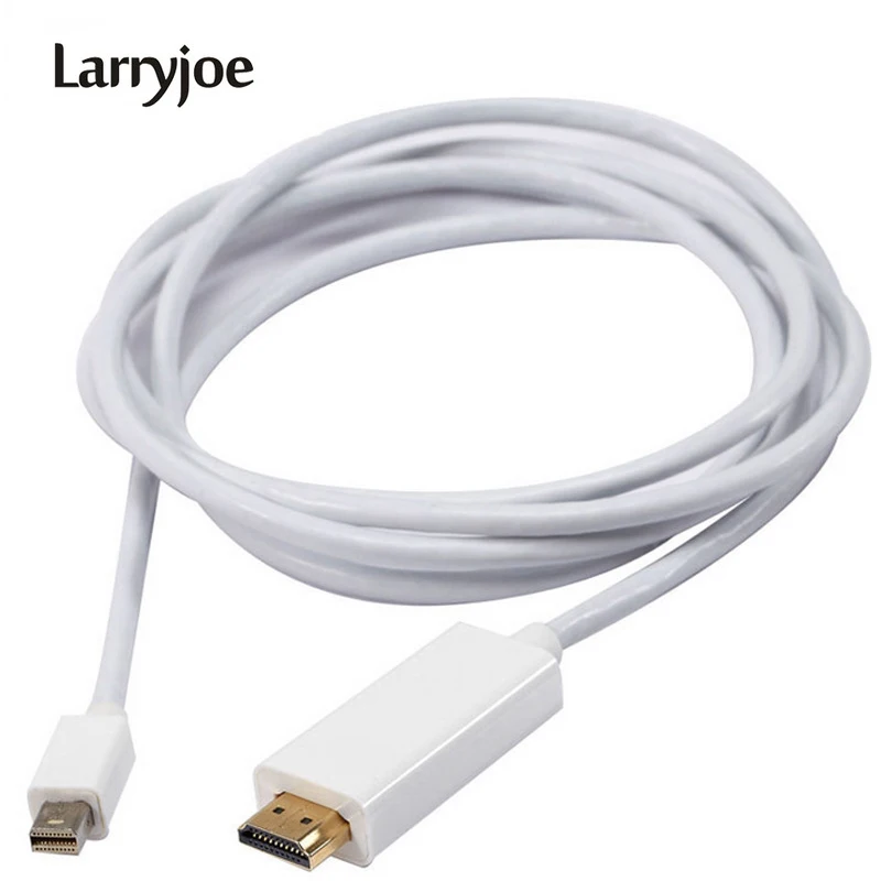 Кабель совместимый с Mini DP на HDMI 1 8 м 3 M Thunderbolt адаптер Displayport для Macbook Pro Air|cable