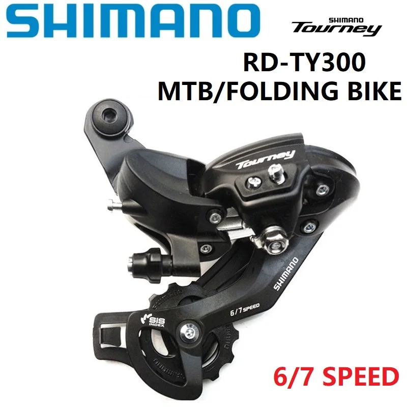 SHIMANO Toureny RD TY300 6/7 скорость задний переключатель передач велосипедный 18/21 для