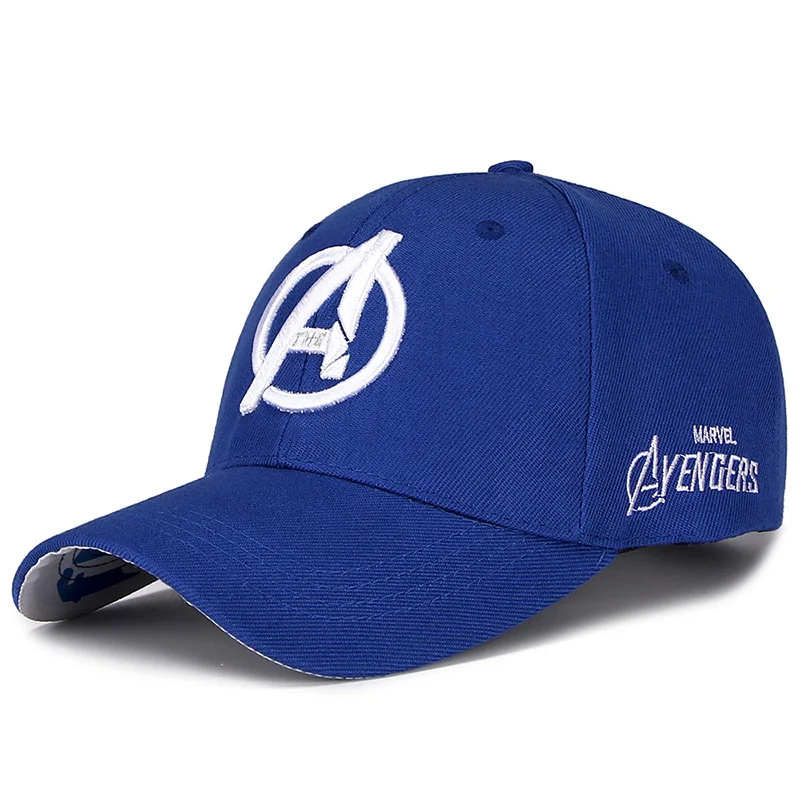 New 9 Colors Movie Avengers Baseball Hat Halloween Party Cosplay Caps Men Avengers 4 Endgame Cap Embroidery Letter Cap - Цвет: B