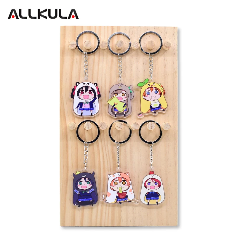 Love Live фигурка для брелка двухсторонний милый брелок Нико Аниме брелки ключей