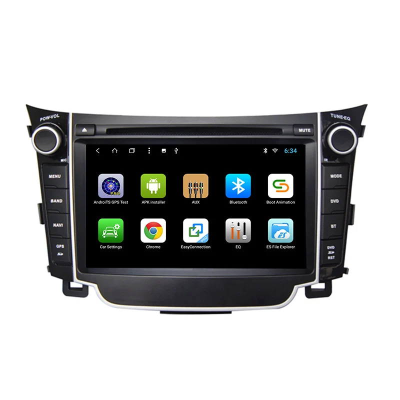 2 Din Android 8 1 автомобильный стерео multimeida для hyundai I30 2011 2012 2013 dvd радиоплеер gps