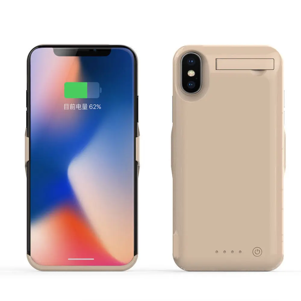 10000 мАч Запасные Аккумуляторы для телефонов Чехол iPhone x х внешний Портативный