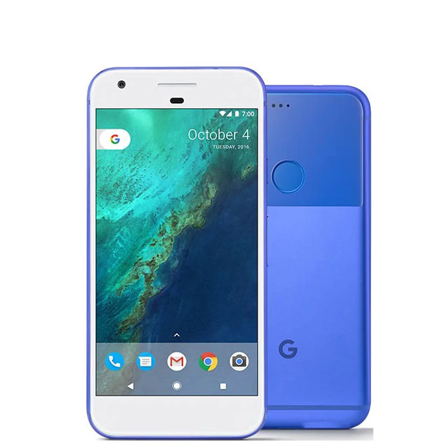 Оригинальный мобильный телефон Google Pixel версия США 5 дюймовый экран Snapdragon 821 четыре