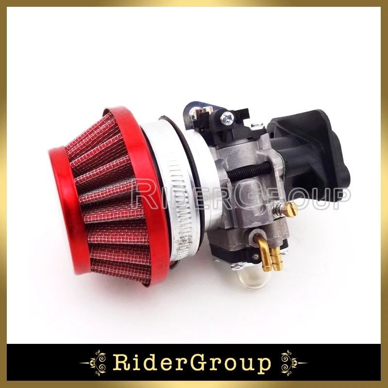 Гоночный карбюратор 15 мм 44 воздушный фильтр набор стека из сплава для 2 тактного