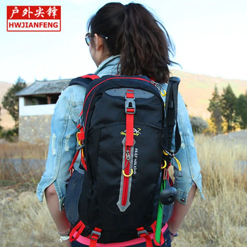 Новинка модные мужские и женские рюкзаки большой 40л Водонепроницаемый