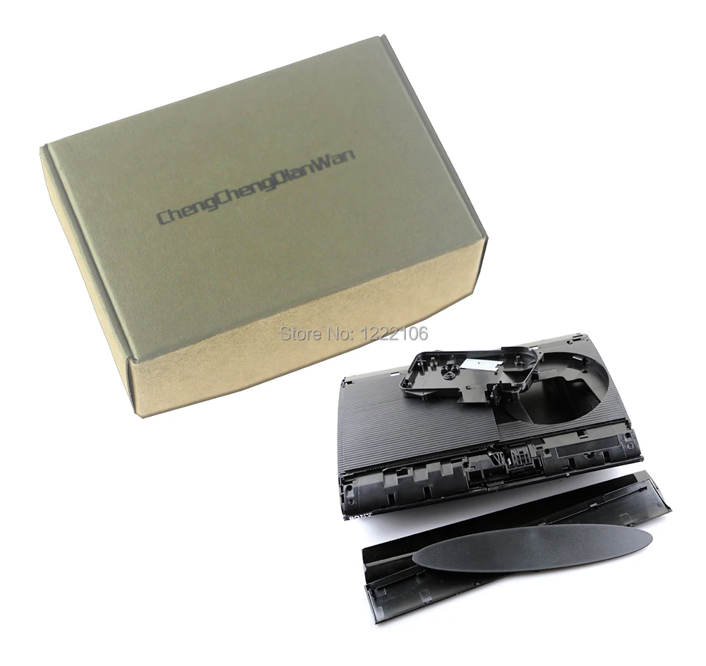 ChengChengDianWan черный полный корпус защитный чехол для PS3 супер тонкий 4000 4xxx игровая консоль чехол для PS3 3 шт./партия