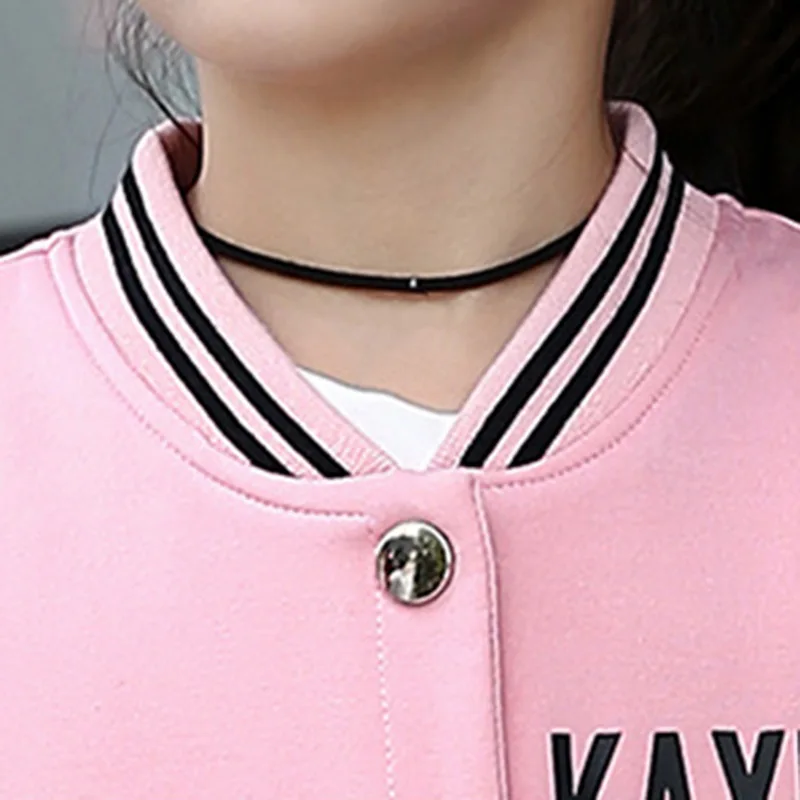 Shujin Baby Girls 2019 Fashion Autumn Spring Coat Kids Outerwear Children's Wear Casual Baseball New Korean | Детская одежда и