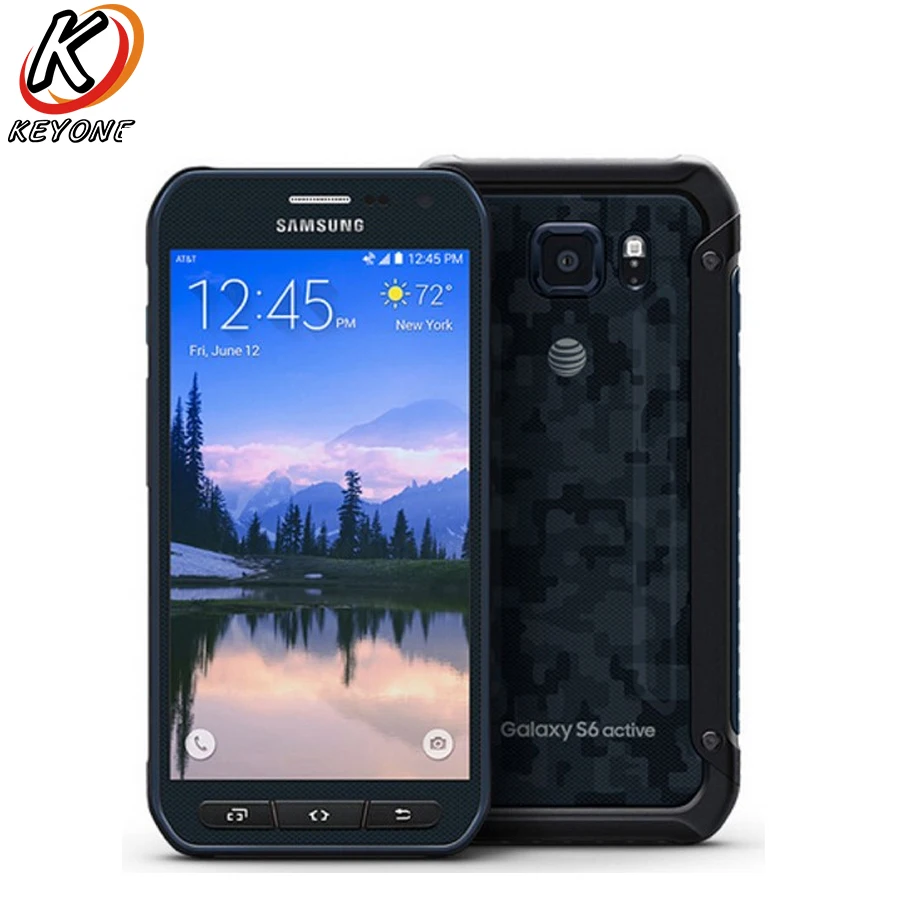 Оригинальный Новый мобильный телефон Samsung Galaxy S6 Active g890a 5 1 &quotOcta Core 3 ГБ оперативная