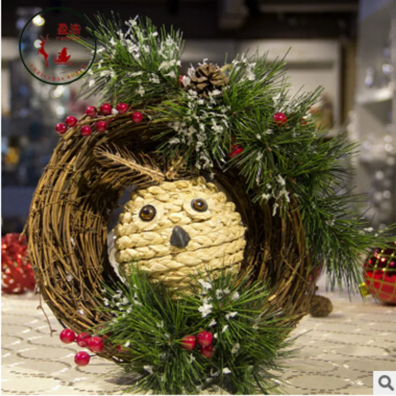 2018 Новое поступление натальные Сова Новогодние украшения-подвески Wtih шишка