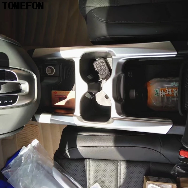 1 шт. для Honda CRV CR V 2017 2018 ABS Matte держатель стакана с водой в салон Panel Cover Trim Car Styling