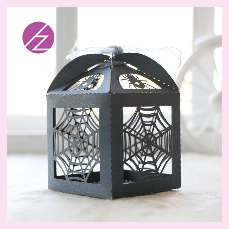 100 шт./лот бесплатная доставка тема для вечеринки паутины лазерная резка