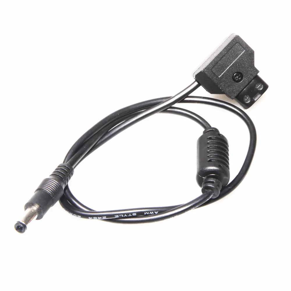 D коснитесь 2Pin мужчина к DC кабель Питание Зарядное устройство для DSLR Rig свет V Mount