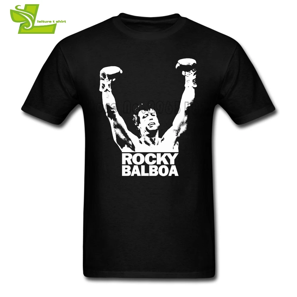 Rocky Balboa Футболка мужская летняя 100% хлопковая Клубная новейшая футболка оверсайз