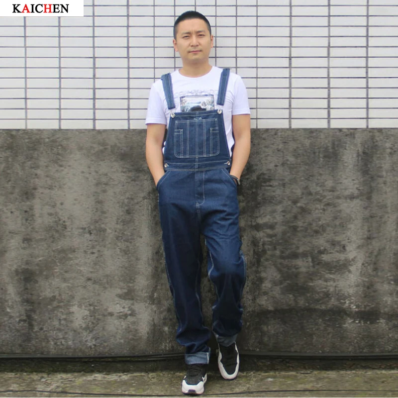 Новое поступление 2017 джинсовые комбинезоны мужские модные для мужчин джинсовый