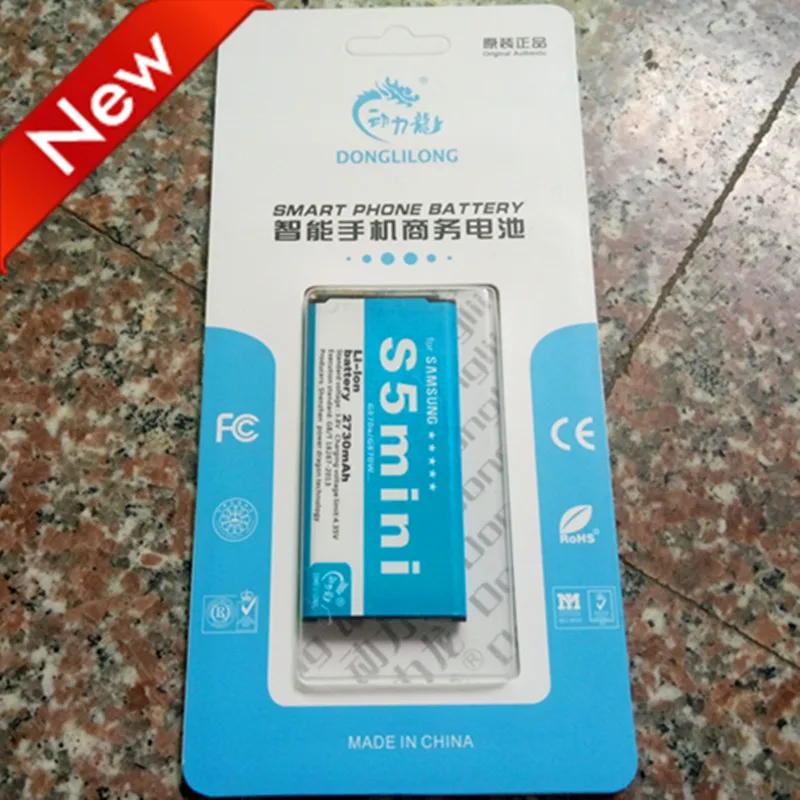 Сменный аккумулятор DLL EB-BG800CBE мобильный телефон для Samsung GALAXY S5 mini SM-G800F G870a G870W 2730 мА