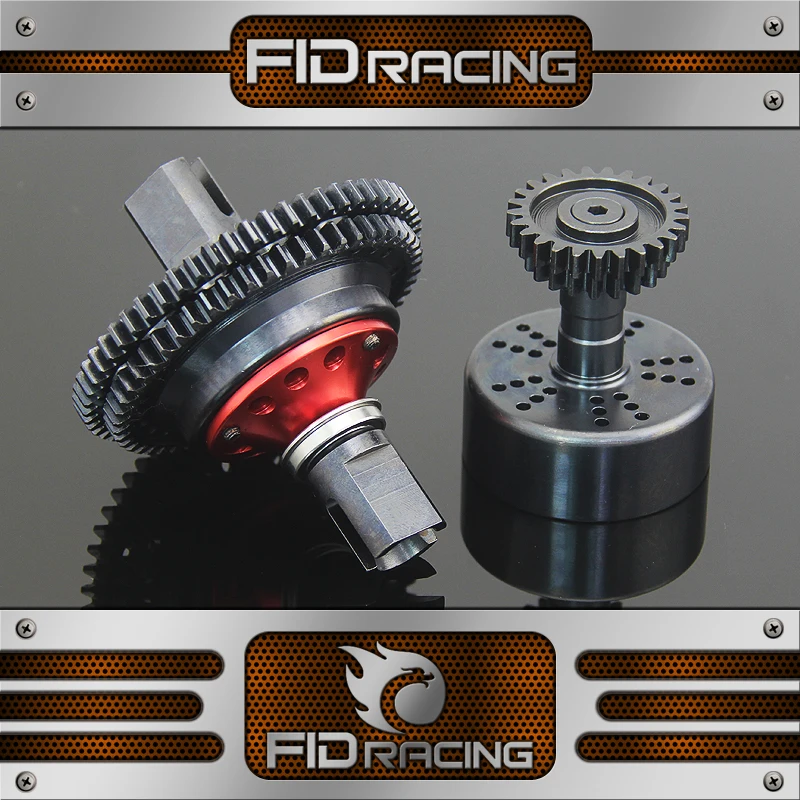 Фид гоночный 2 скорости передачи для losi 5ive t ROVAN LT KMX2|2 speed transmission|fid racinglosi |