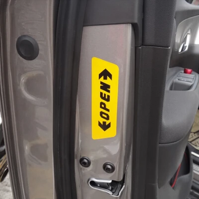 Автомобильный Стайлинг открывающийся предупреждающий чехол для Subaru Forester Outback