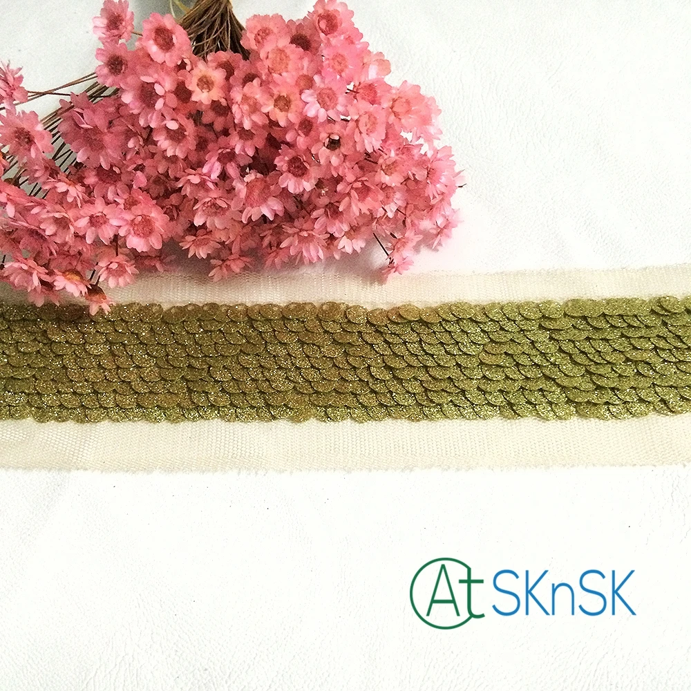 Последние кружева ribbon400 двор/lot 5 см ширина оптовая красочные кружевной отделкой
