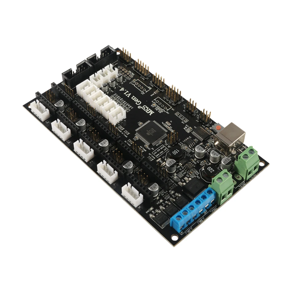 Материнская плата Aokin для 3D принтера MKS Gen V1.4 совместимая с Ramps1.4/Mega2560 R3 поддержка