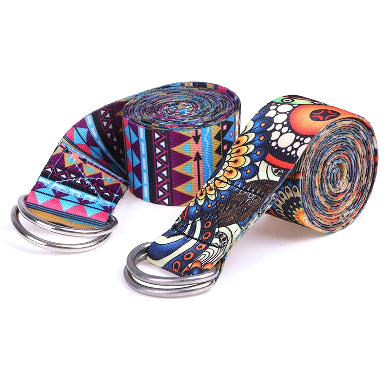 Спортивный эластичный ремешок для йоги d образное кольцо ремни занятий в