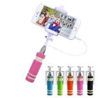 zuczug mini portable selfie stick for travel outdoor playing for easy to photograph foldable selfie stick camera remote shutter